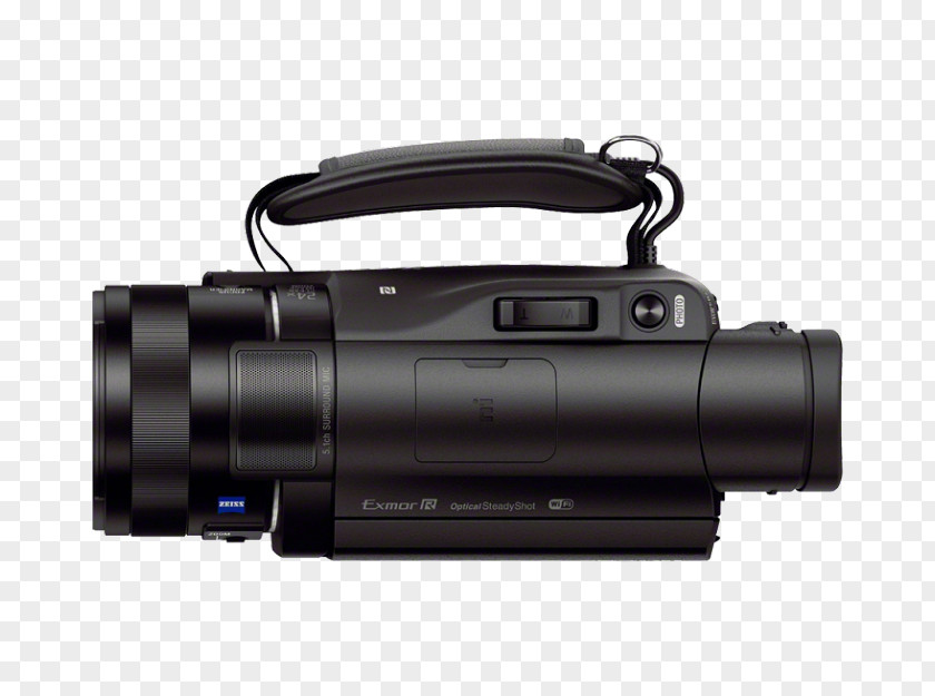 Camera Camcorder 4K Resolution Sony Handycam FDR-AX100 Video Cameras PNG