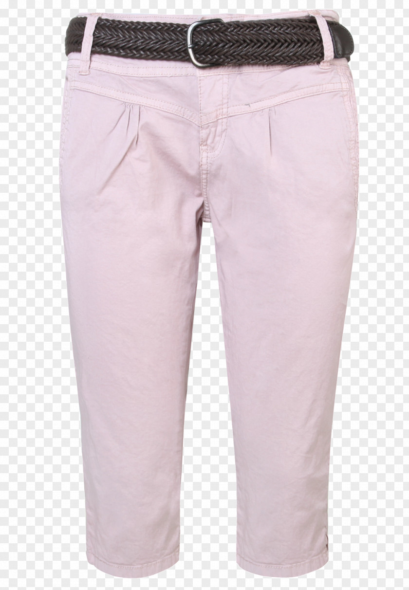 Jeans Bermuda Shorts Pink M Waist PNG
