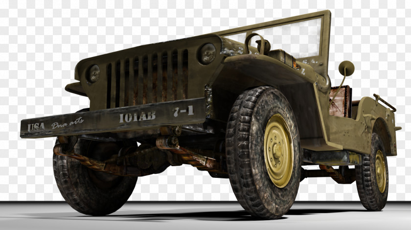 Jeep Car Motor Vehicle 3D Computer Graphics Texture Mapping PNG