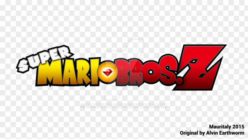 Mario Bros New Super Bros. Wii Logo PNG