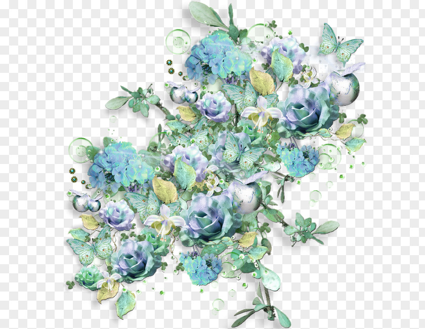 Painting Floral Design PNG