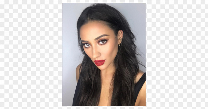 Pretty Little Liars Shay Mitchell Hair Coloring Black PNG