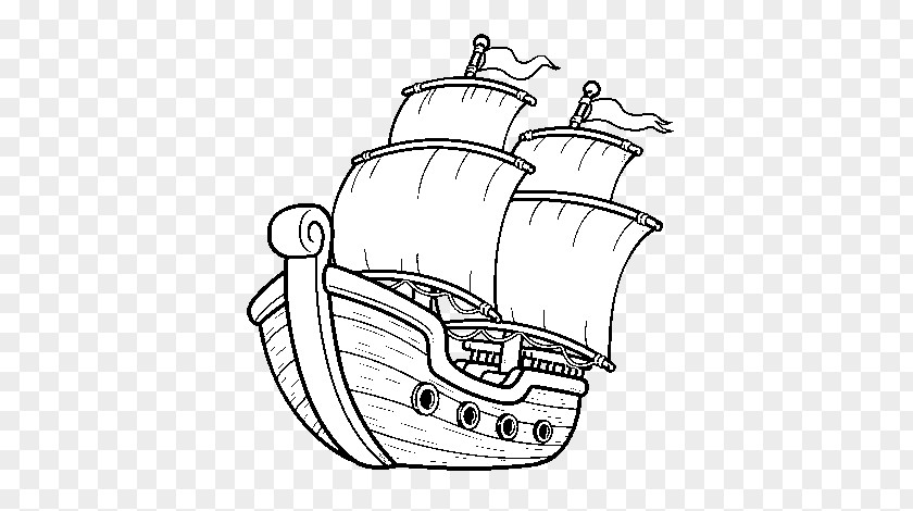Ship Drawing Piracy Clip Art PNG