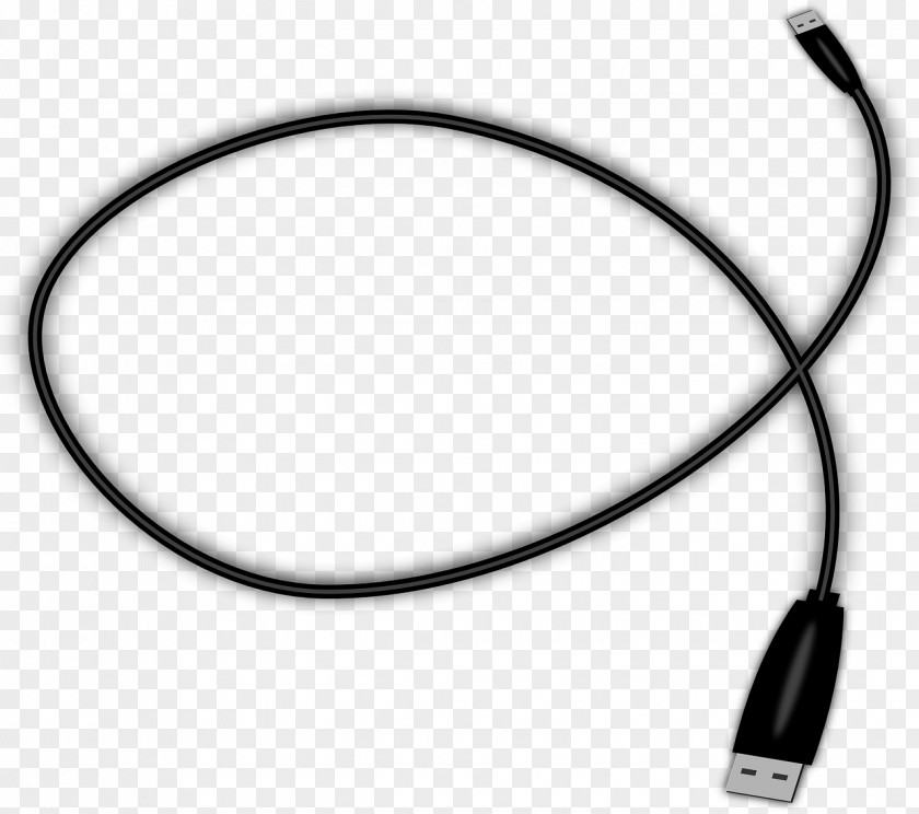 USB Electrical Cable ケーブル Clip Art PNG
