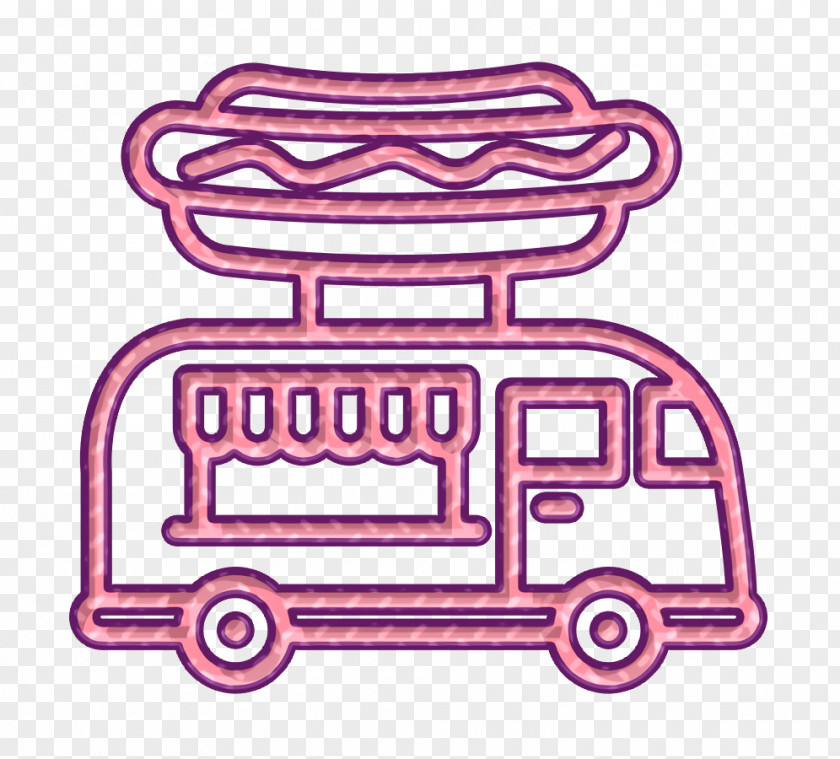 Food Truck Icon Street PNG