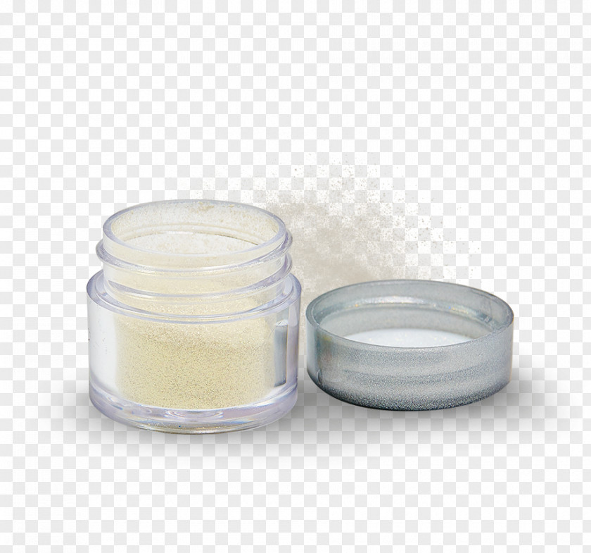 Glitter Dust Cosmetics Lid Powder Glass PNG