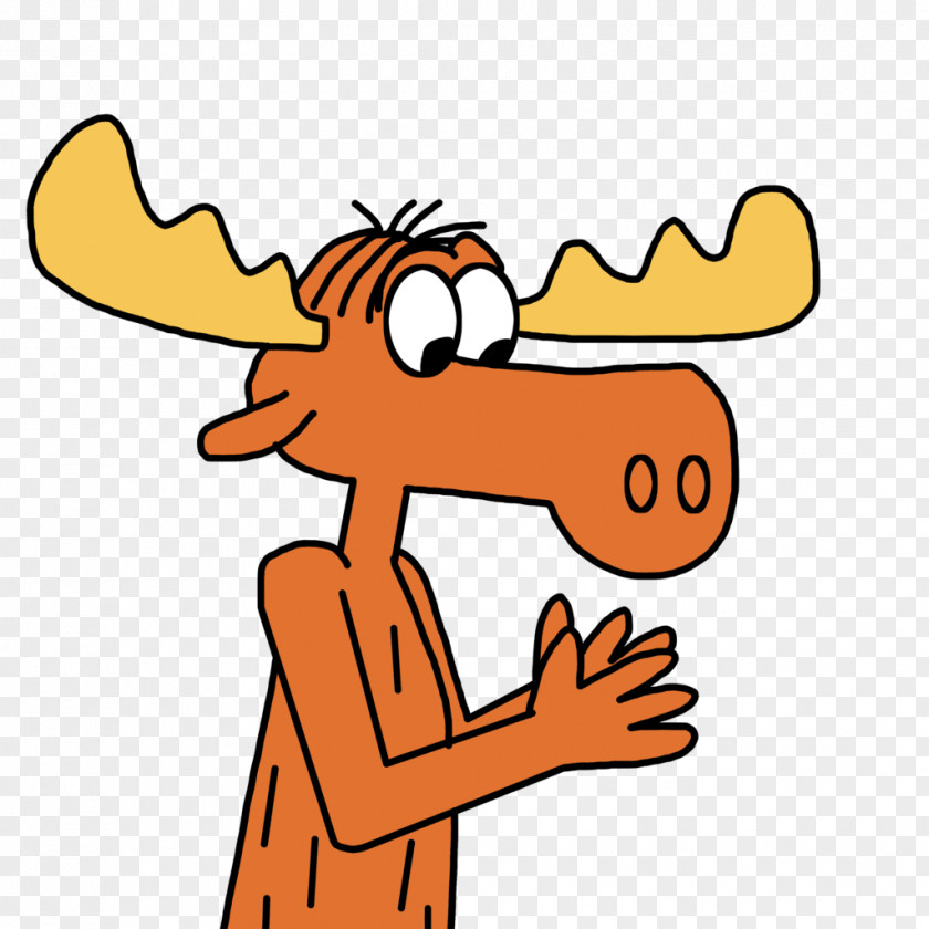 Moose Cartoon Bullwinkle J. Rocky The Flying Squirrel Natasha Fatale Animated Clip Art PNG