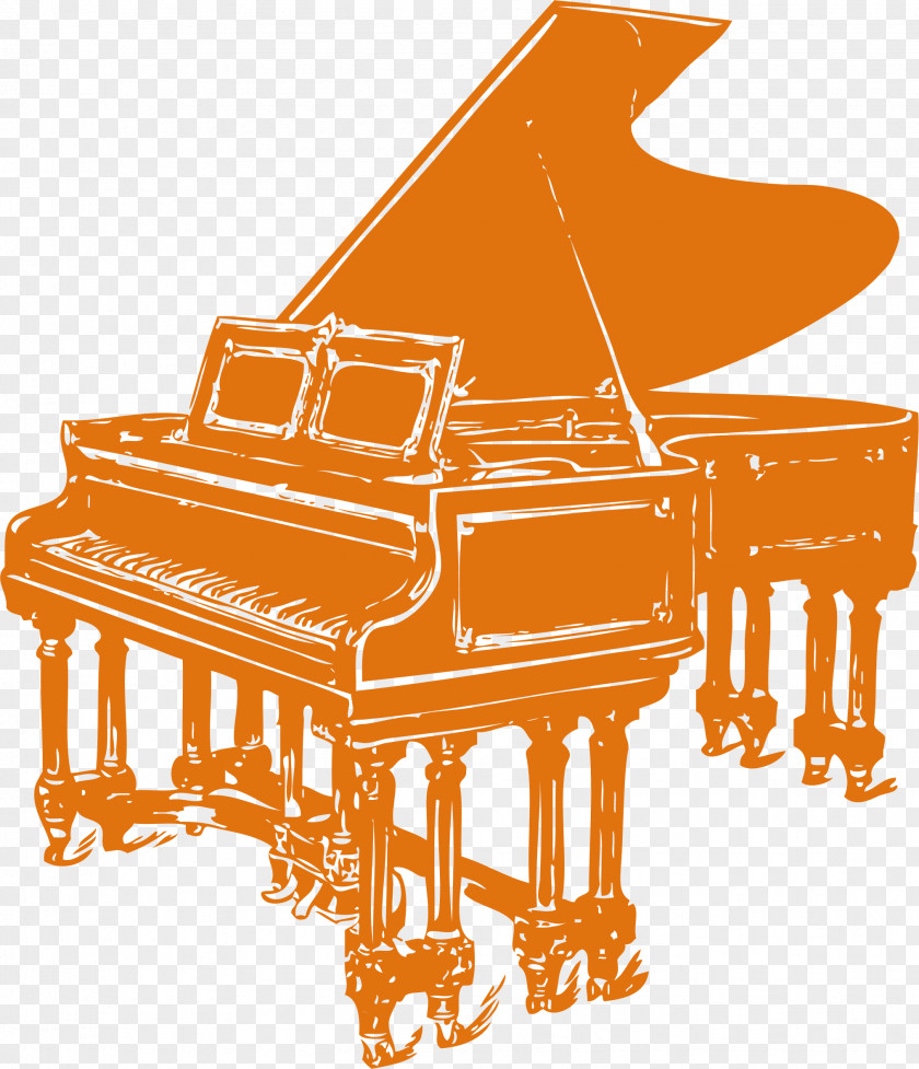 Piano Clip Art Musical Keyboard Vector Graphics Electronic PNG