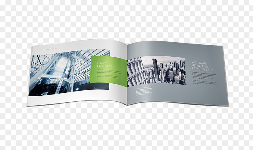 Design Mockup Printing Advertising Brochure PNG