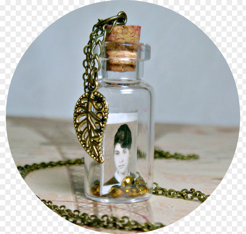 Floating Gift Glass Bottle Locket Necklace Charms & Pendants PNG