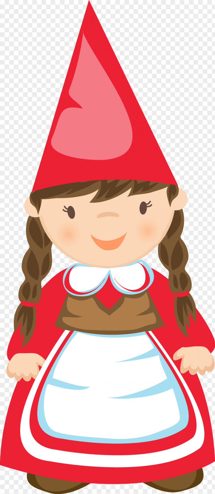 Garden Gnome PNG gnome , cute girl clipart PNG
