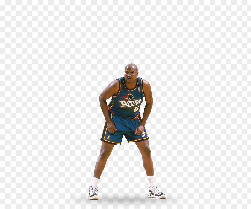 Grant Hill Pistons Basketball Shoulder Knee PNG