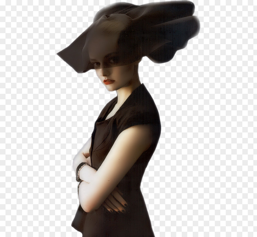 Hat Woman Robe Fashion PNG