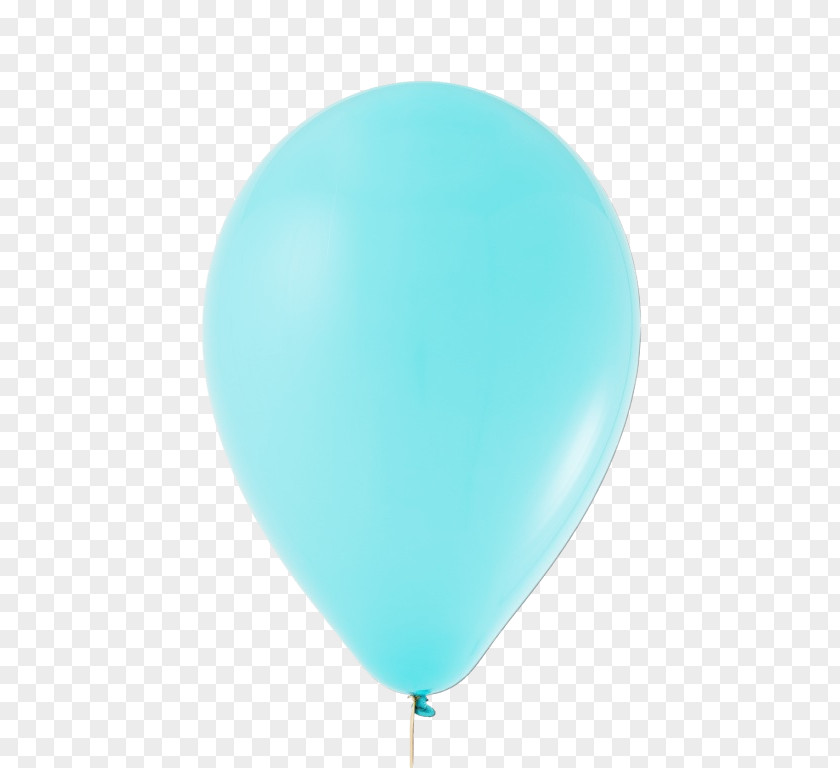 Hot Air Balloon Teal PNG