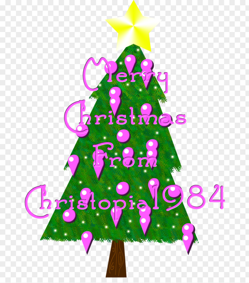 Tree Top Christmas Ornament Spruce Fir PNG