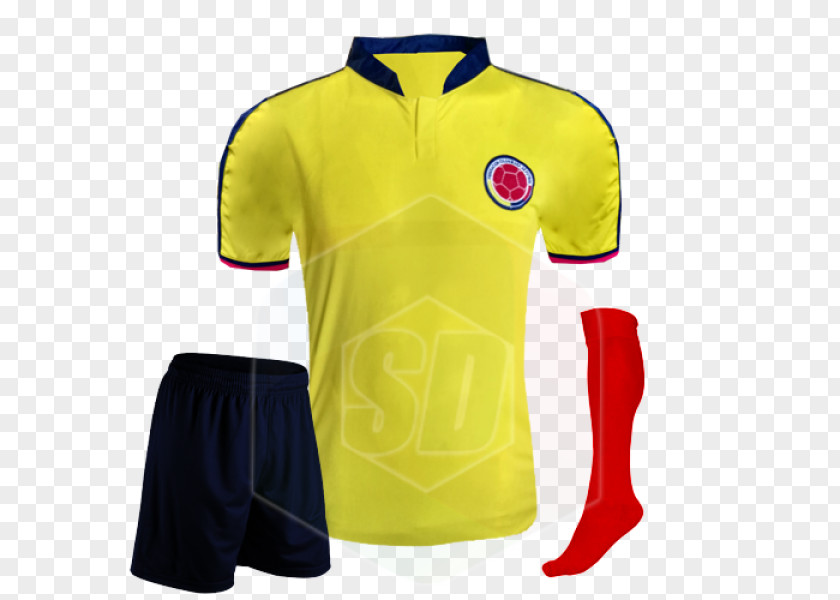 UNIFORME 2018 World Cup Colombia National Football Team T-shirt 2014 FIFA Argentina PNG