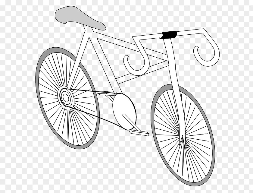 Bicycle Pedals Wheels Road Saddles Frames PNG
