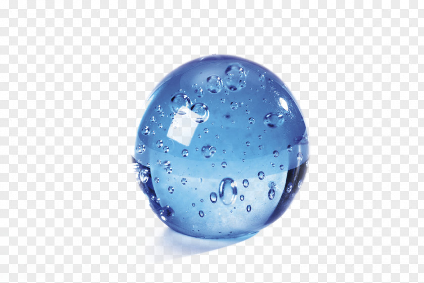 Blue Glass Balls Marble Ball PNG