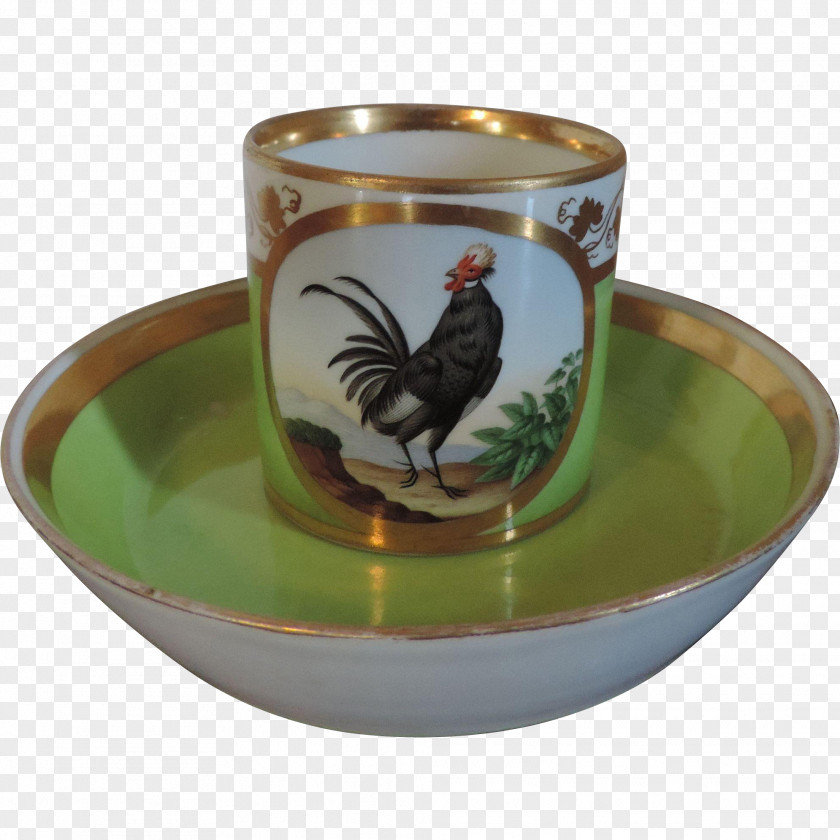 Cup Rooster Bowl Ceramic PNG