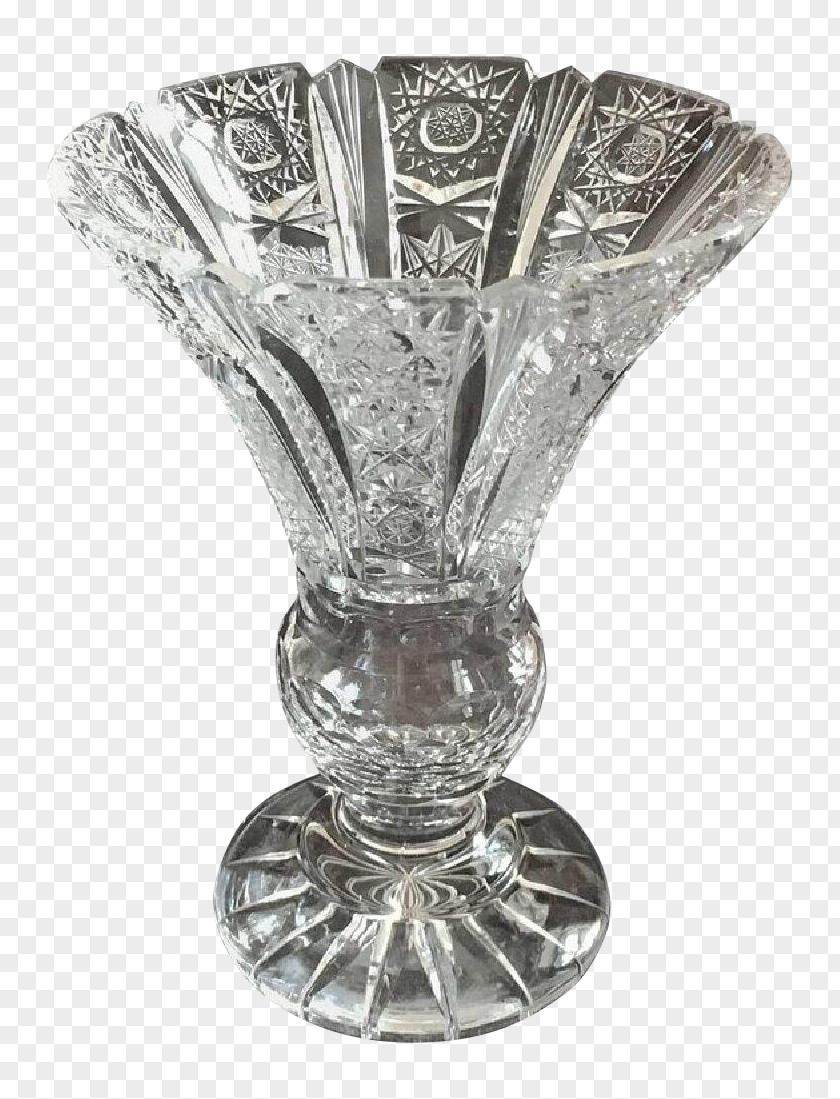 Glass Vase Bohemian Waterford Crystal Art PNG