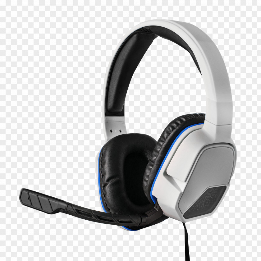 Microphone PDP Afterglow LVL 3 Headset Headphones PlayStation 4 PNG