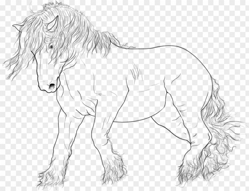 Mustang Gypsy Horse Mane Tennessee Walking Pony PNG