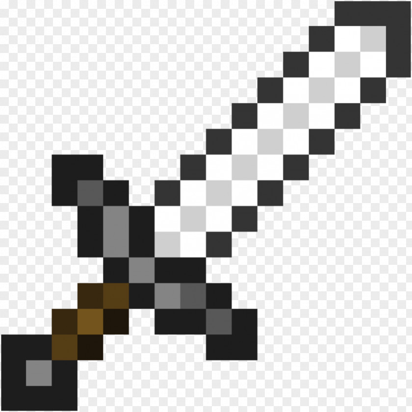 Paper Craft Minecraft Forge Sword Iron PNG