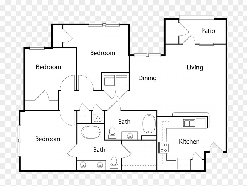 Design Paper Floor Plan White Pattern PNG