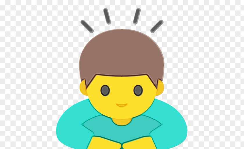 Gesture Child Happy Emoji PNG