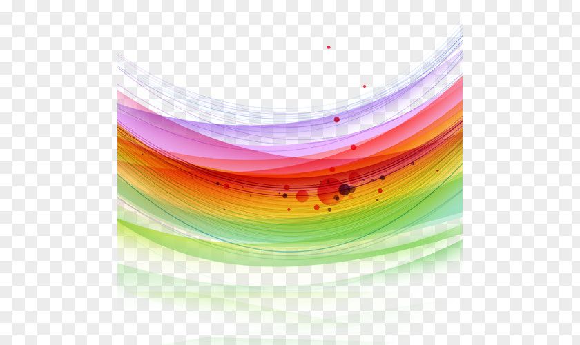 Line Arc Rainbow PNG