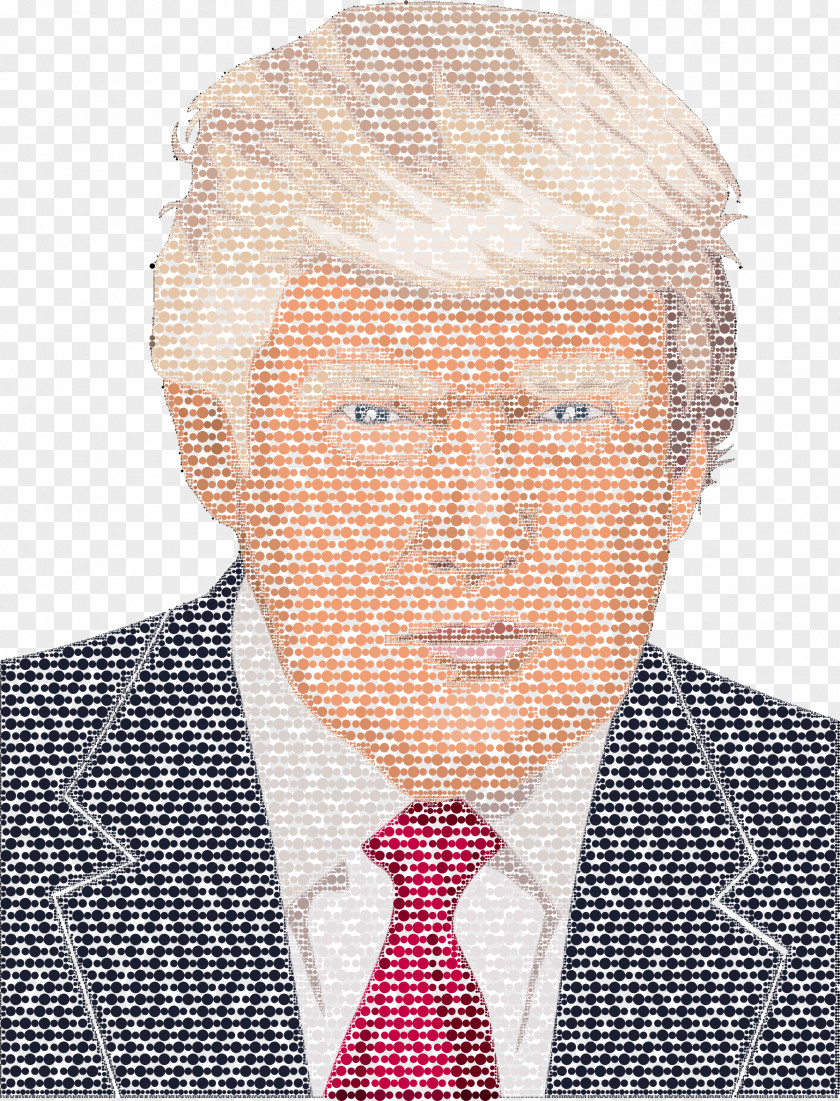 Donald Trump Drawing Permanent Residence Illustration United States Paper Nose PNG