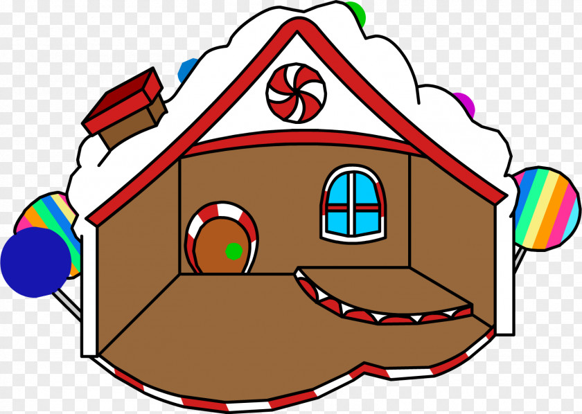 Igloo Club Penguin Gingerbread House PNG