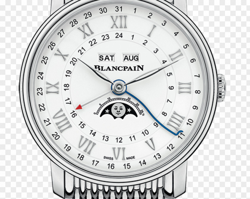 Watch Villeret Blancpain Quantième Baselworld Complication PNG