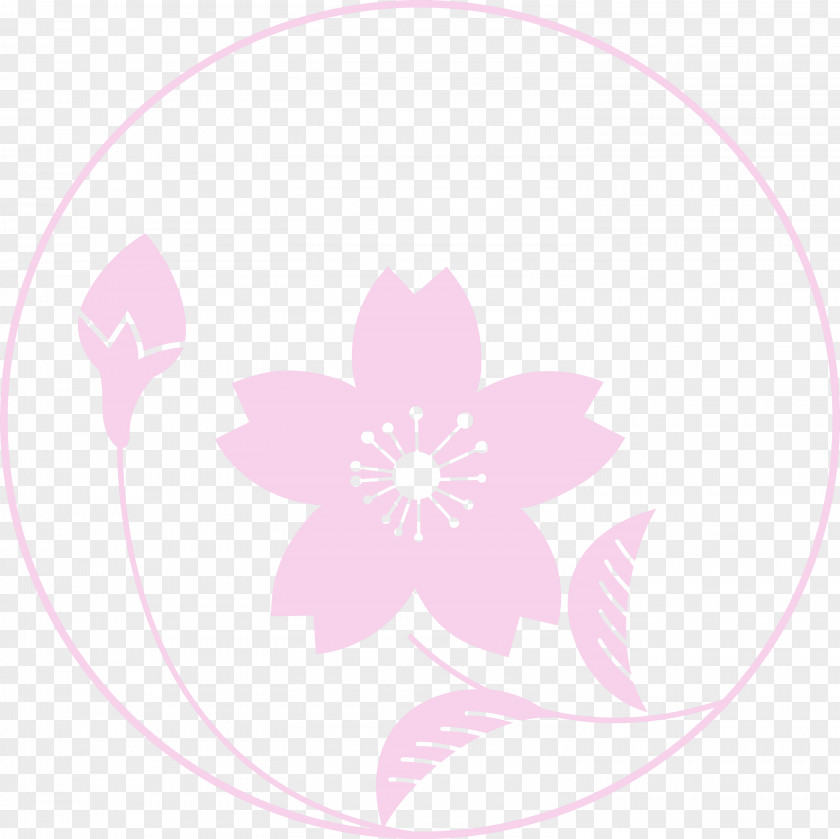 Cherry Flower Floral PNG