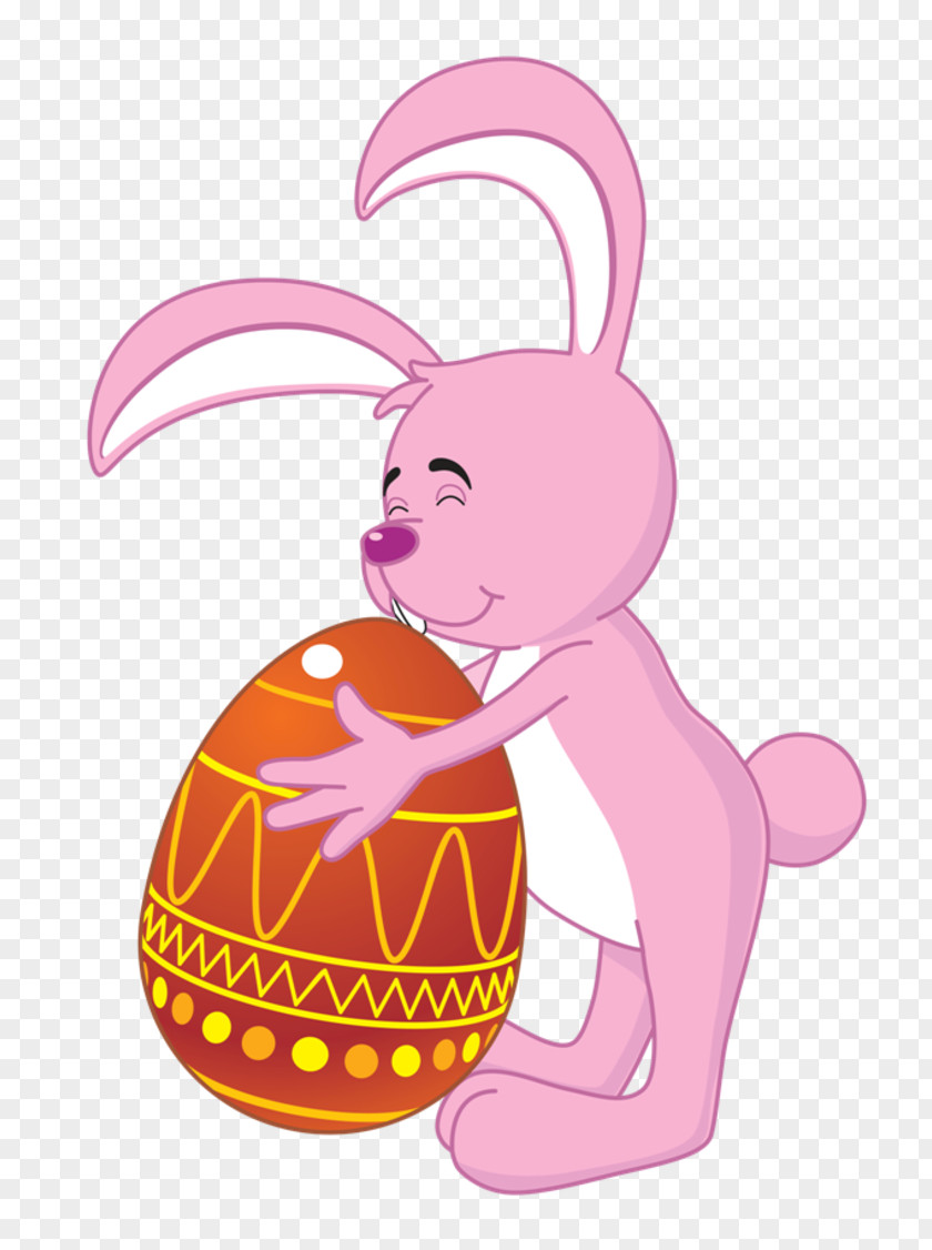 Easter Bunny Clip Art Basket Rabbit PNG