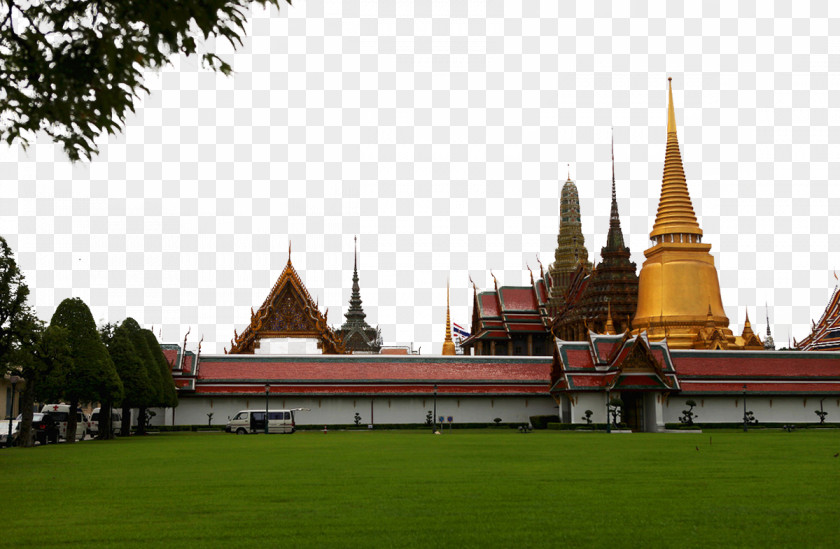 Grand Palace In Bangkok, Thailand Temple Of The Emerald Buddha Wat Arun Rattanakosin Island Pho PNG