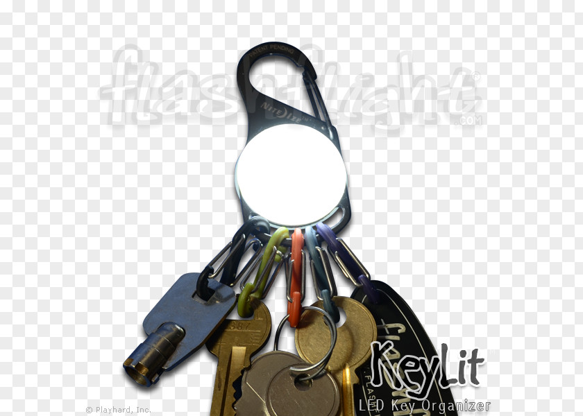 Keychain Flashlight Key Chains Product Design PNG