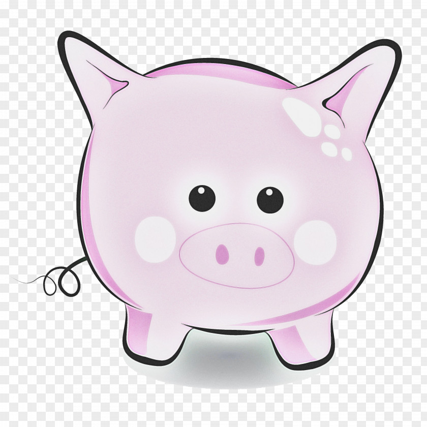 Kitten Piggy Bank Cartoon PNG