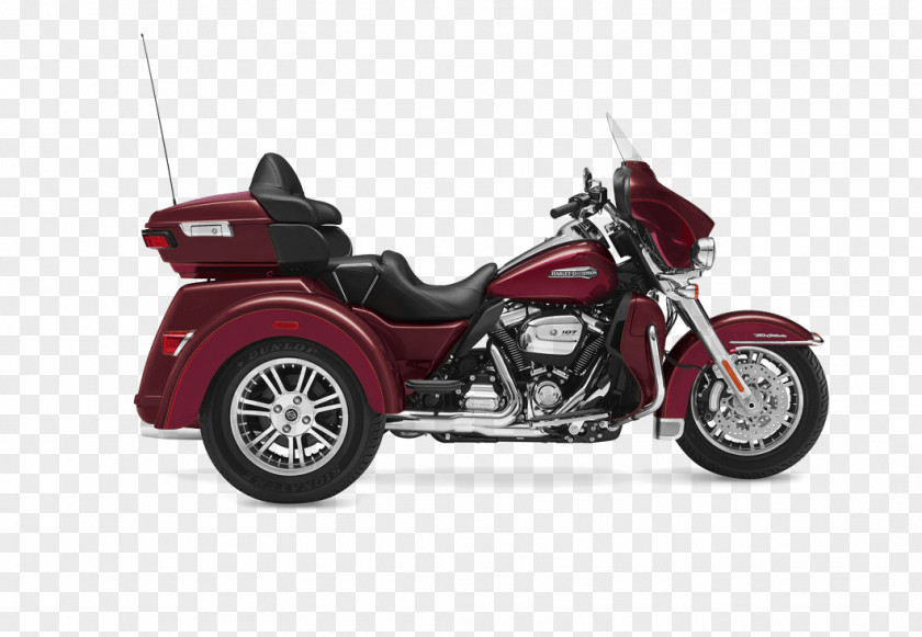 Motorcycle Harley-Davidson Electra Glide Tri Ultra Classic Street Touring PNG