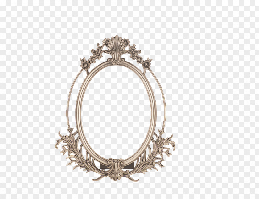 Silver Frame Picture Clip Art PNG
