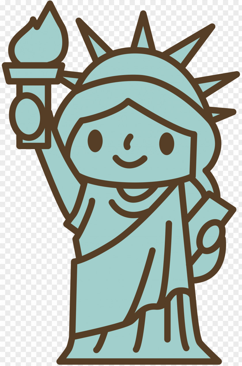 Statue Of Liberty Illustration Clip Art Image PNG