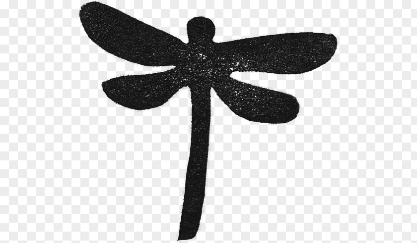 Abstract Dragonfly Invertebrate Printing White Rubber Stamp PNG