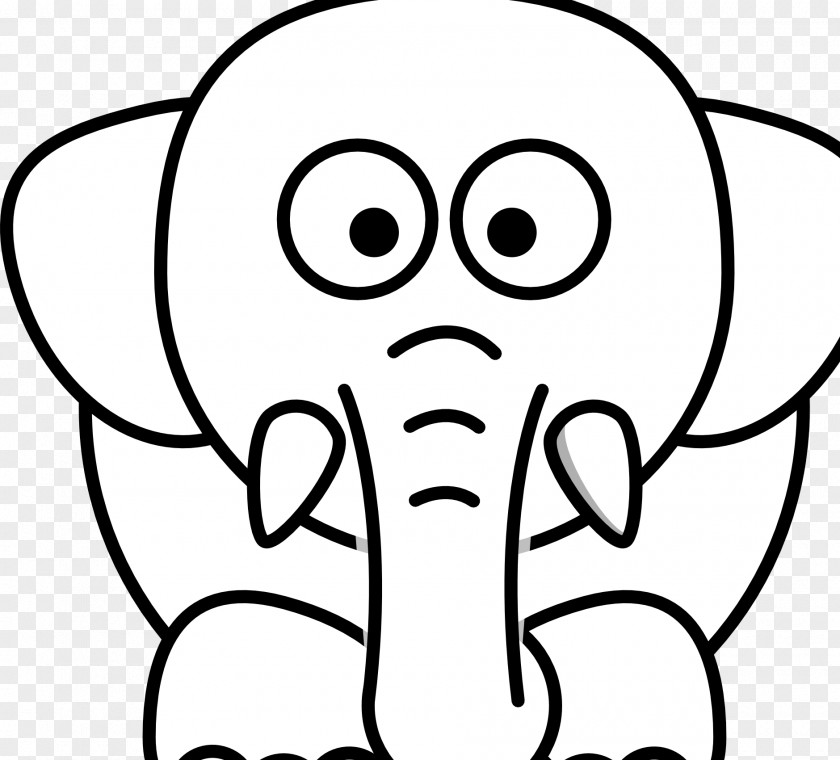 Elephant Nose Drawing Cartoon Clip Art PNG