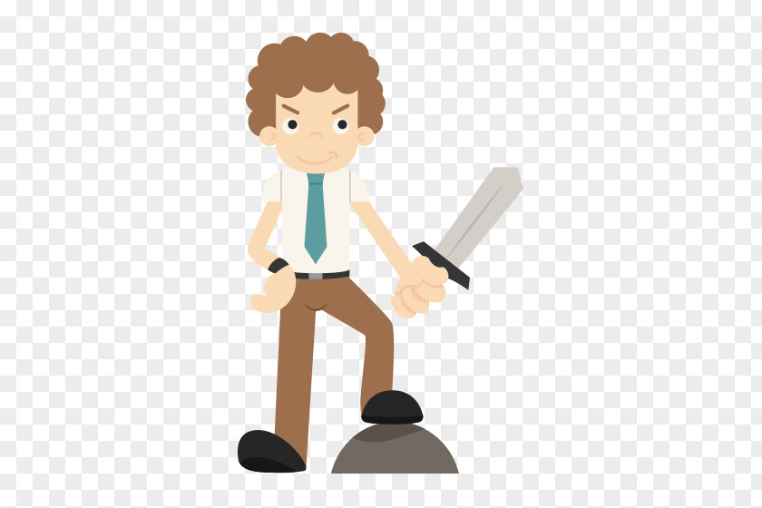 Executive Male Sword PNG