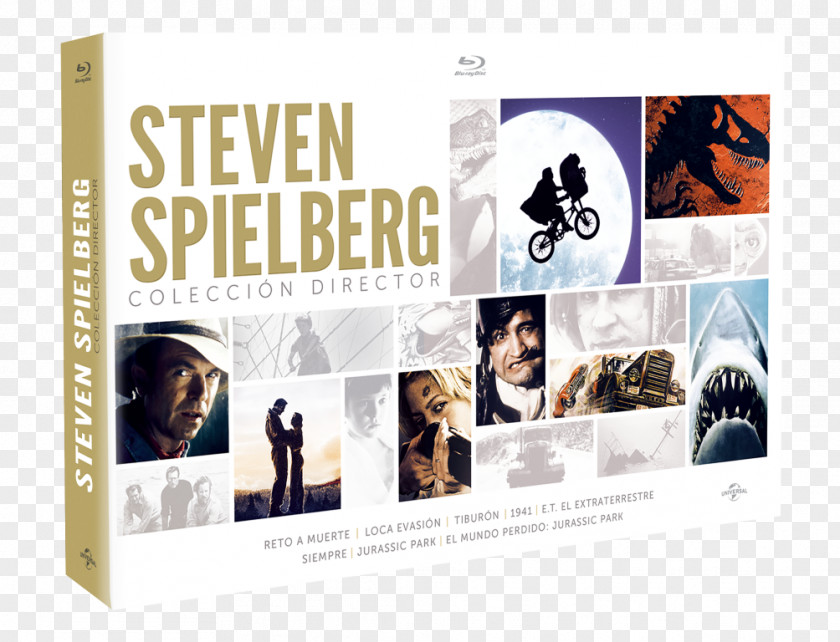 Steven Spielberg Blu-ray Disc Film Director Television Box Set PNG
