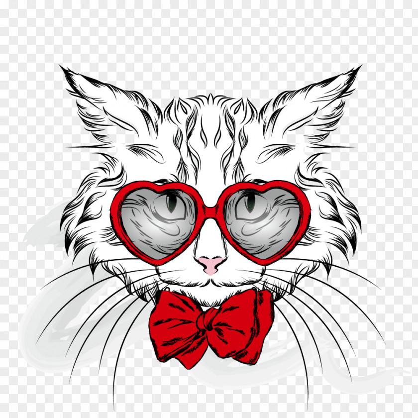 Feline Cat Kitten Vector Graphics Clip Art Illustration PNG