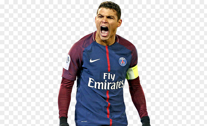 Football Thiago Silva FIFA 18 Paris Saint-Germain F.C. Jersey Player PNG