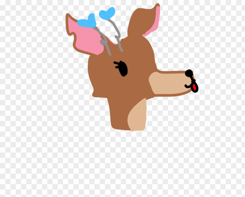 Reindeer Finger Clip Art PNG