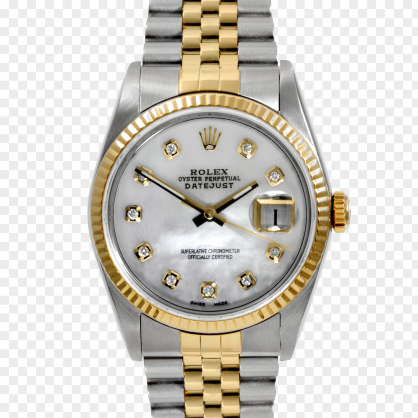 Rolex Datejust Watch Luneta Diamond PNG