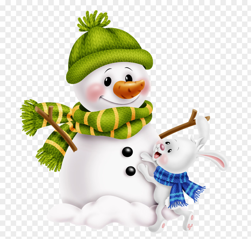 Santa Claus Snowman Christmas Day Clip Art PNG